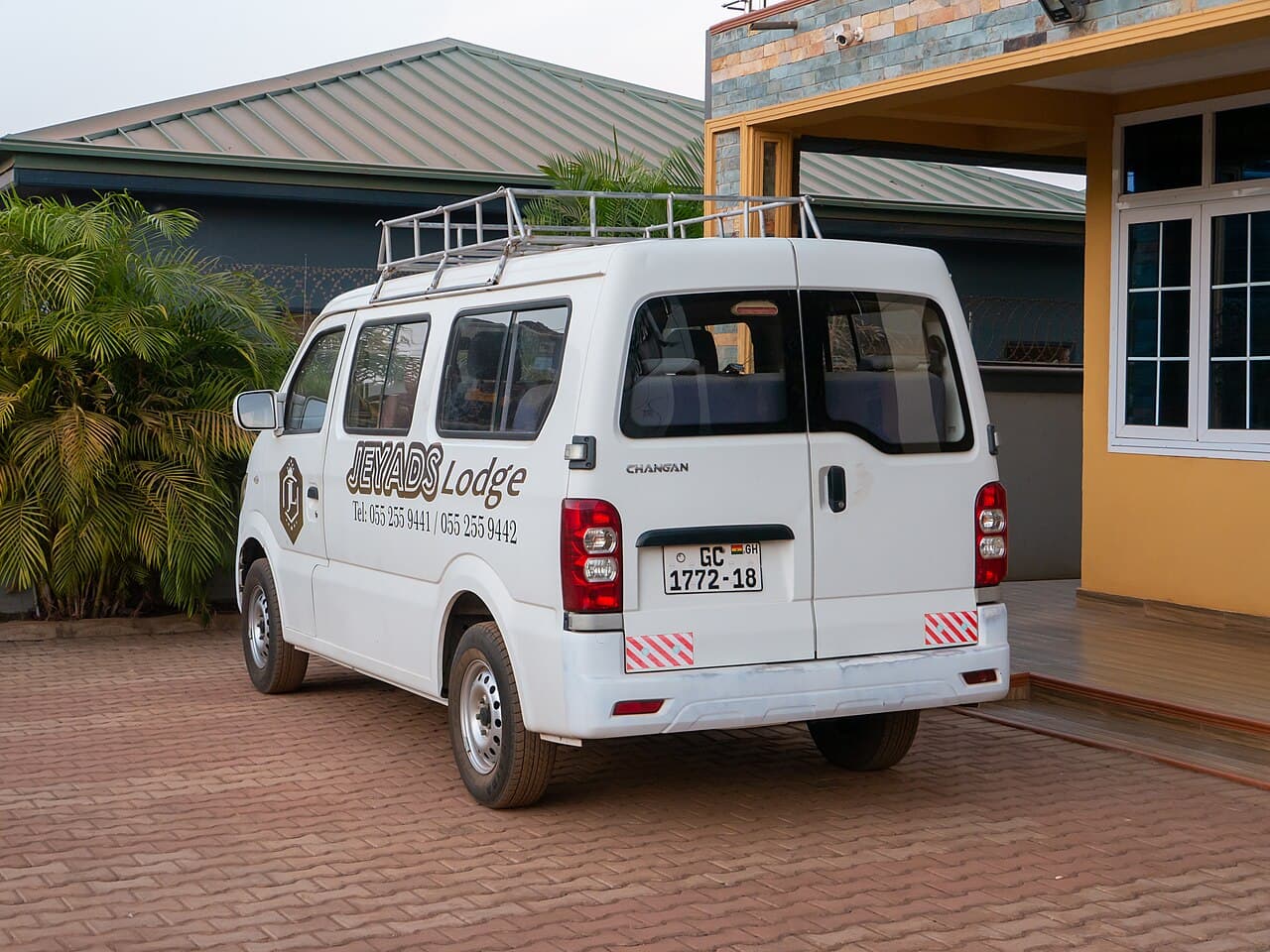 Van in Tamale, Ghana.